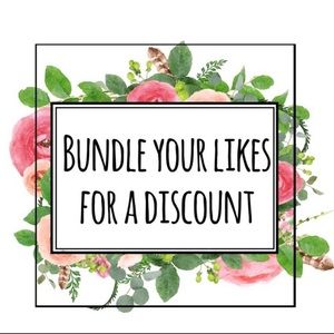 Bundle your likes & make me an offer!!